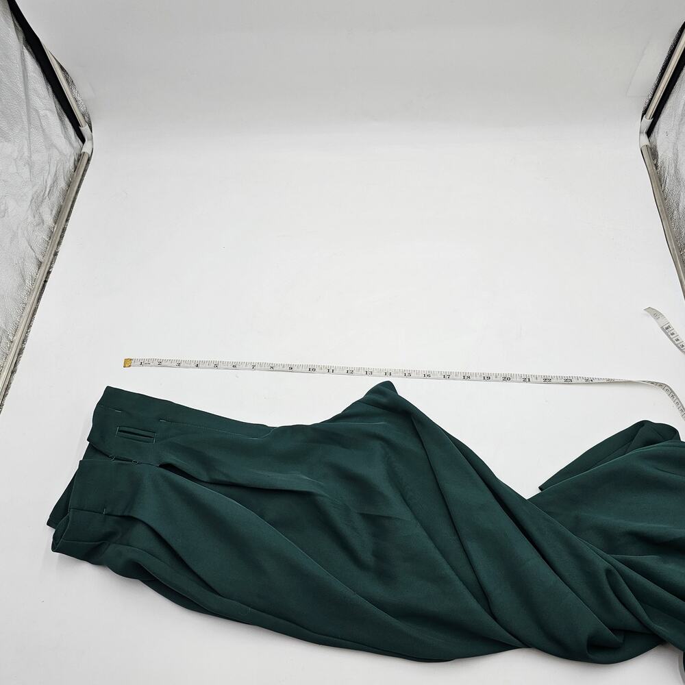 Express Green Wide Leg Pants - Picture 6 of 7